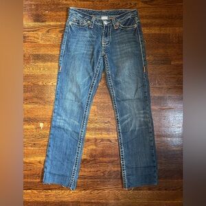 Women’s vintage Y2K made in USA True Religion straight leg jeans size 27